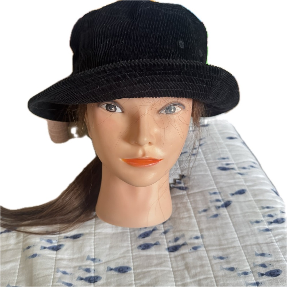 H&M Black Bucket Hat Accessories
